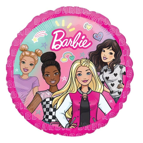 17 Inch Barbie Pink Foil Balloon 5