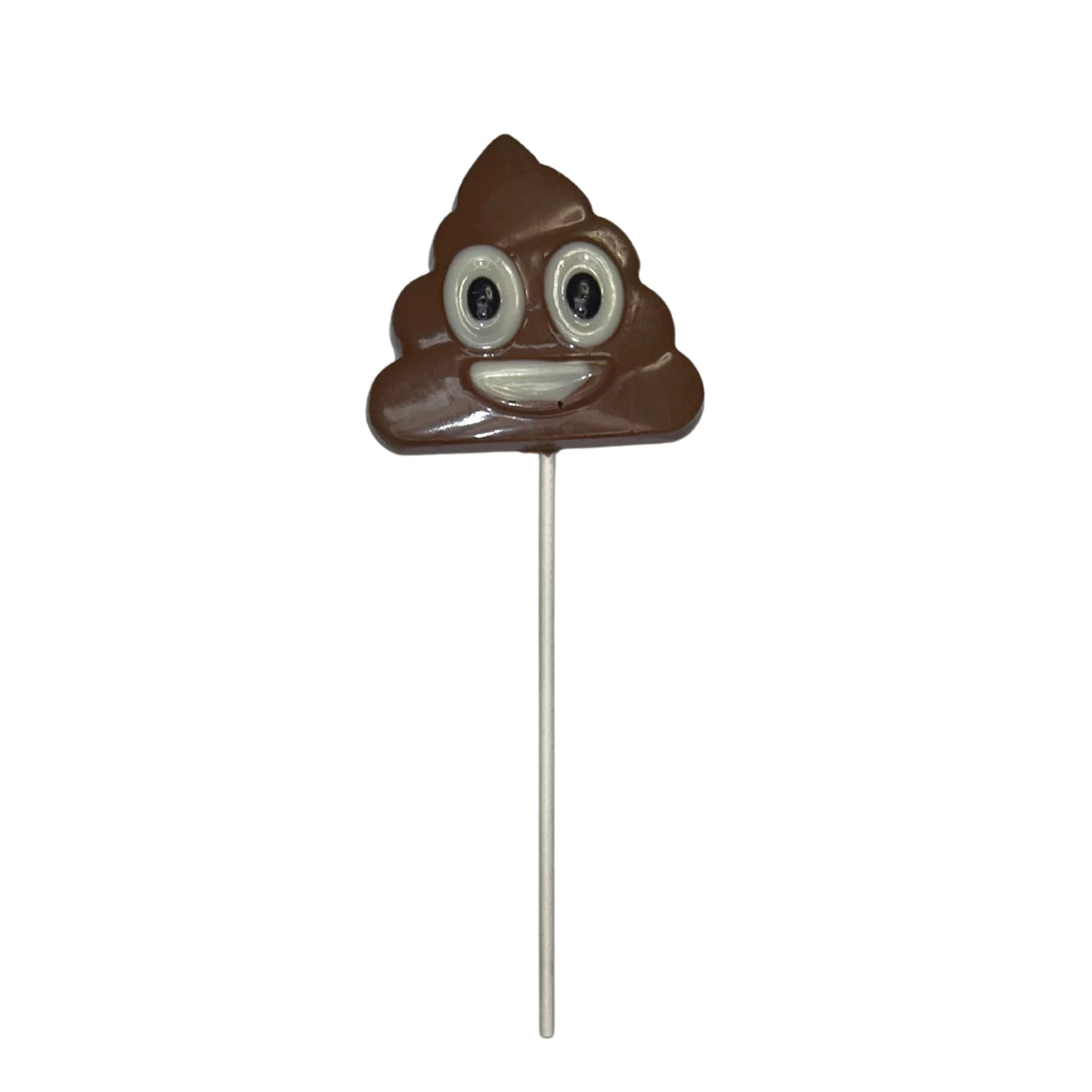 Milk Chocolate Poop Emoji 1.0 oz Lollipop Sucker