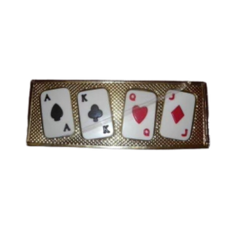 Gambling Poker Cards Sports White Chocolate Candy Box Set