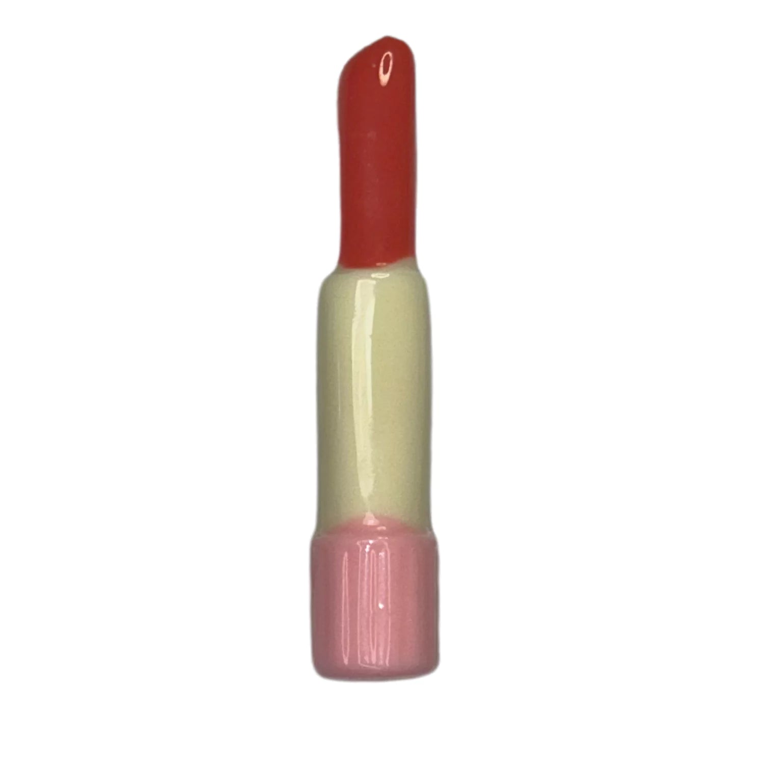 Assorted Colors Lipstick White and Chocolate Milk Chocolate 0.4 oz each Candy Red White Chocolate