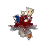 Baseball Mug Sports White Chocolate Candy Bouquet