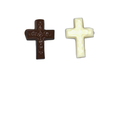 Holy Bible with Easter Egg & Cross White and Milk Chocolate Candy Box Set