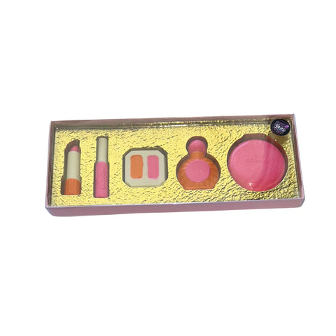 Cosmetic Makeup Products Milk or White Chocolate Candy Box Set Pink & Orange White Chocolate