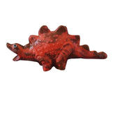 Stegosaurus Dinosaur Milk & White Chocolate Easter 3D Solid 5oz