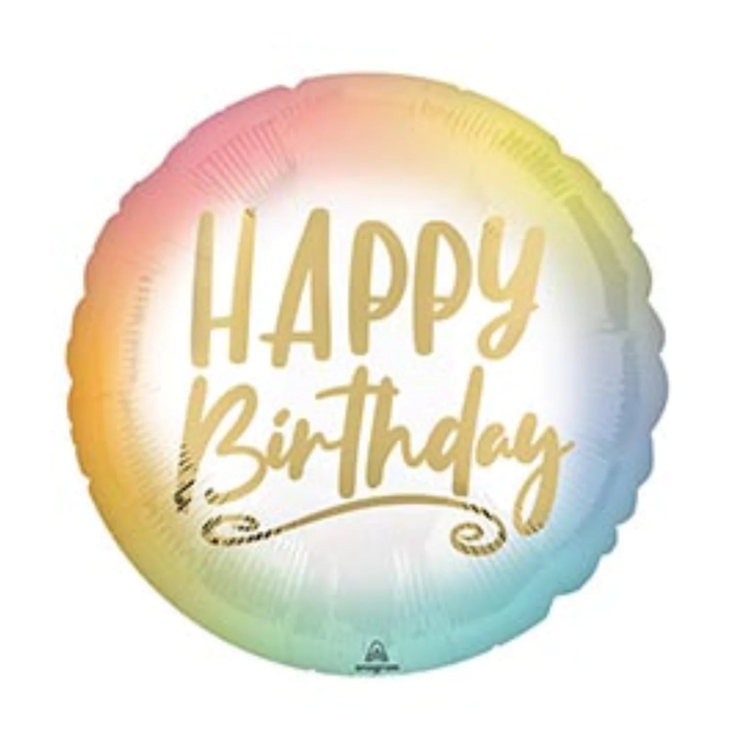 17 Inch Happy Birthday Ombre Foil Balloon 73