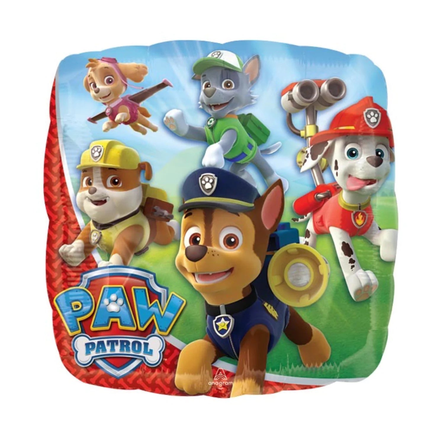 17 Inch Paw Patrol Red Foil Balloon 8