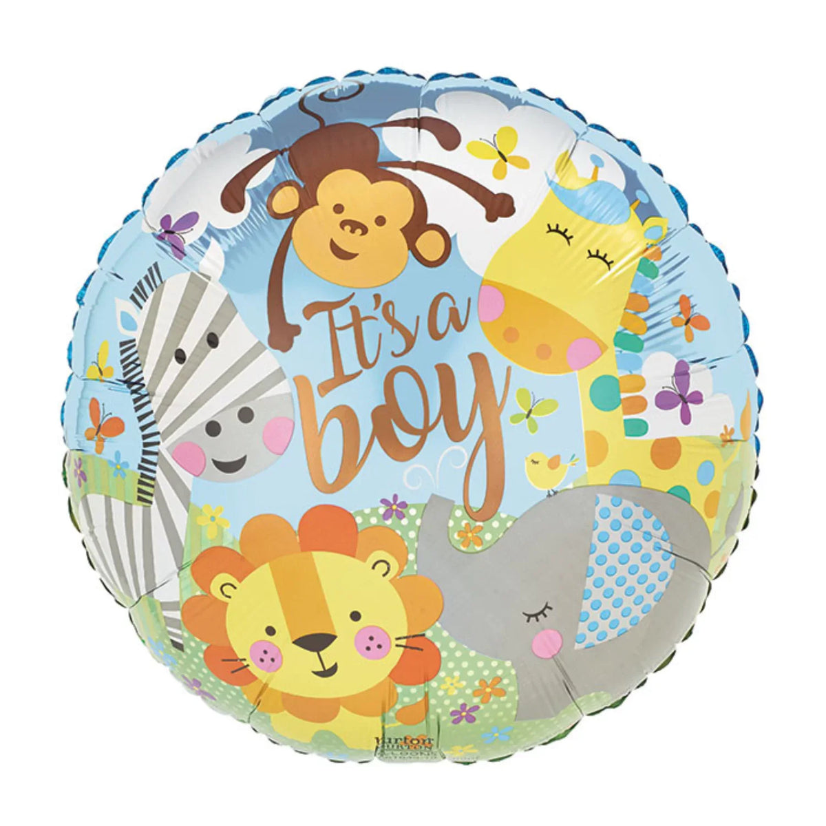 17 inch It's a Boy Baby Shower Foil Balloon 26