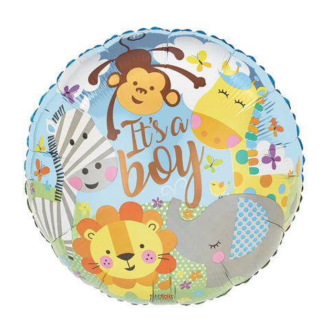 17 inch It's a Boy Baby Shower Foil Balloon 26