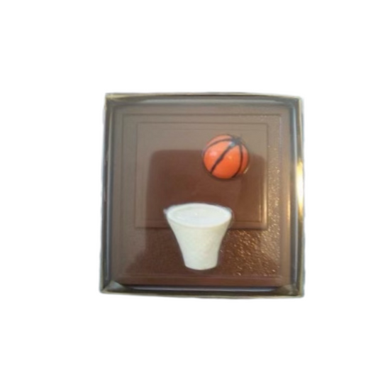 Basketball Hoop Backboard Sports Box Set Milk & White Chocolate Treat 1500