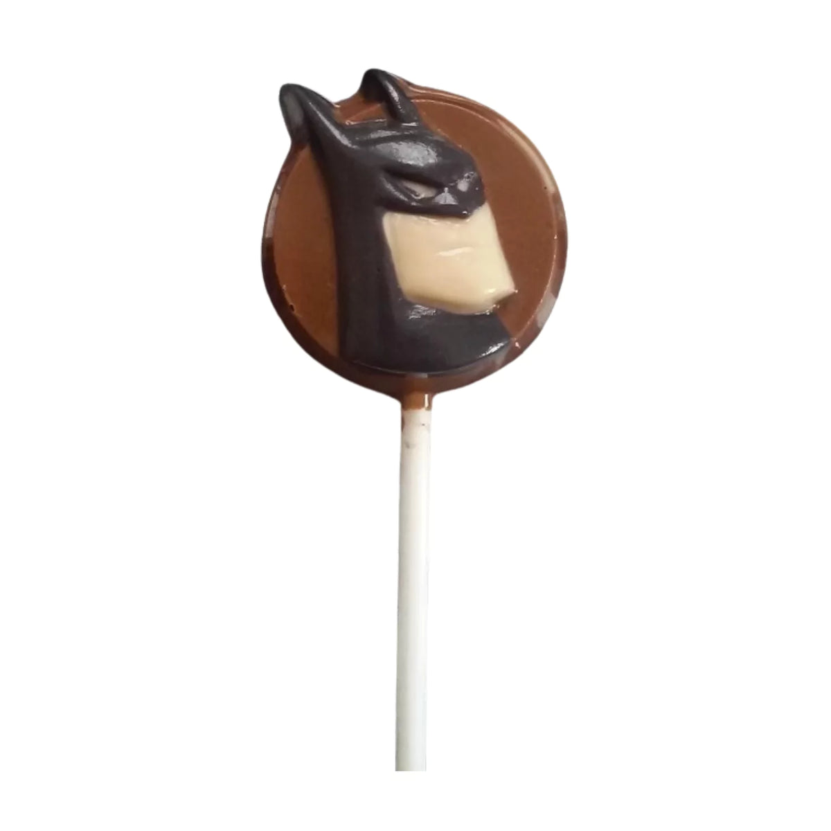 Batman Milk or White Chocolate Lollipop Suckers 1.0oz