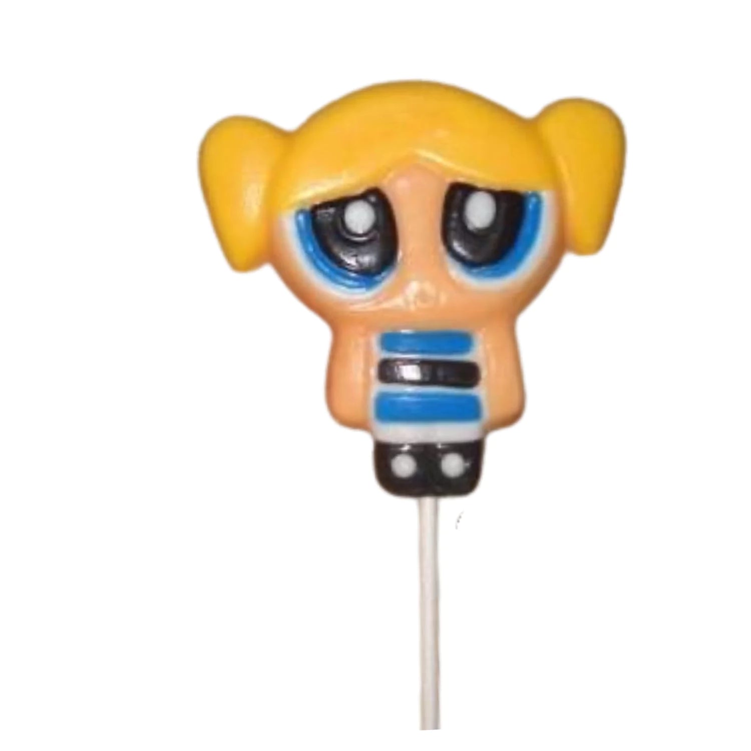 Power Puff Girls Milk or White Chocolate Lollipop Sucker 1.5oz