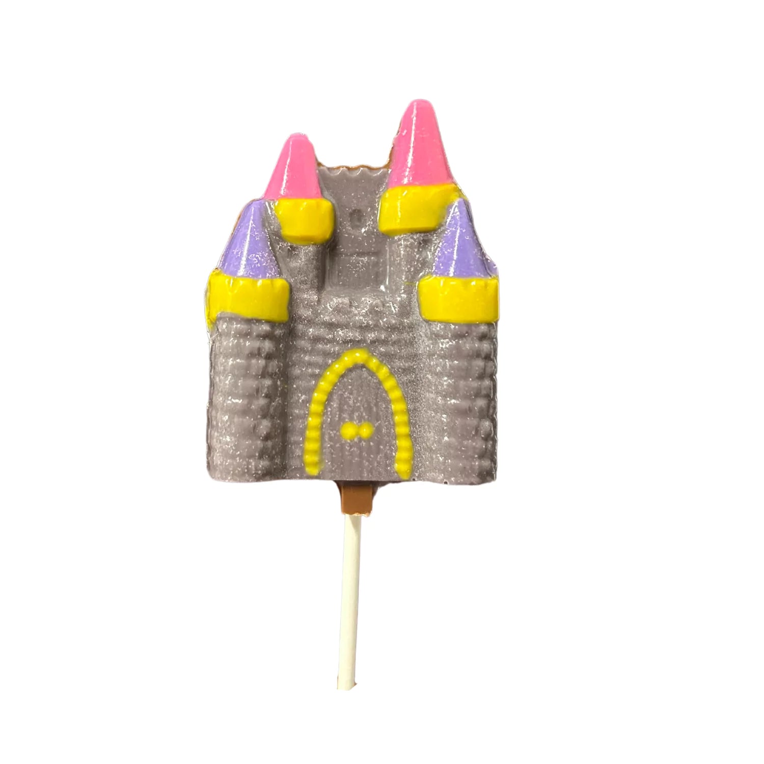 Castle White or Milk Chocolate Lollipop Sucker 1.4oz