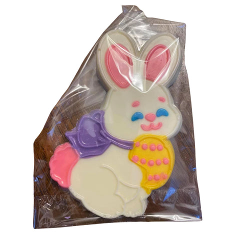 Colorful Easter Bunny White & Milk Chocolate Treat 1.5oz