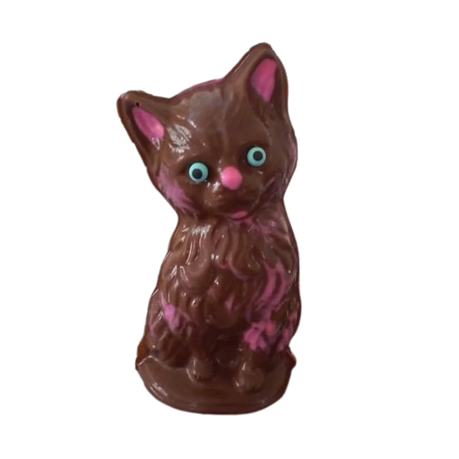 Kitty Cat Milk & White Chocolate Easter 3D Solid