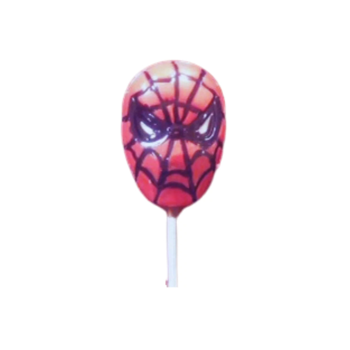 Spiderman Milk or White Chocolate Lollipop Suckers 1.0oz